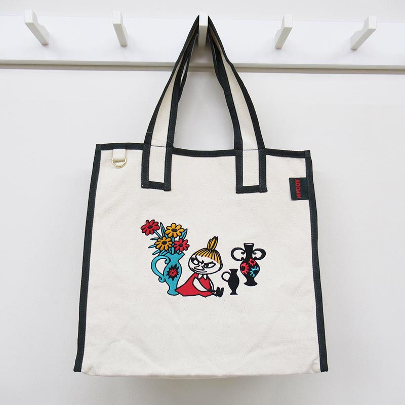 MOOMIN ムーミン　ビックスクエアトート　リトルミィ花瓶